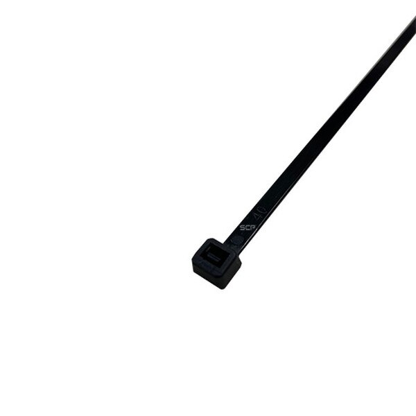 MultiPurpose Zip Ties Black 8" 100 Count Spring Creek Products